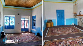 نمای اتاق اقامتگاه بوم گردی خان قالان - همدان - روستای سراب